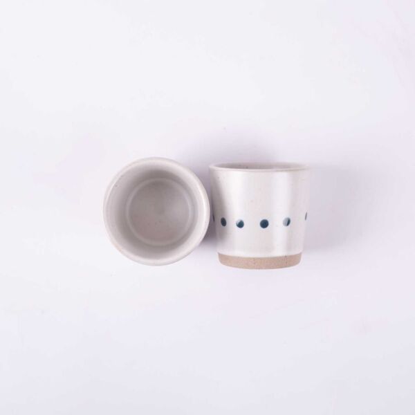 طقم فنجان قهوة من نستا - 6 قطع - متعدد الالوان