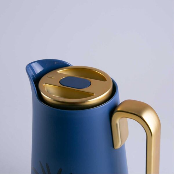 ترمس شاي وقهوة من كاسا بالما - 1 لتر - ازرق ومتعدد الالوان