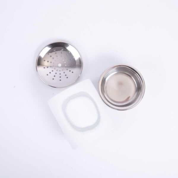 مبخرة من ماريلا - ابيض وفضي