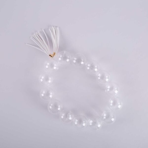 مسبحة ديكور من نورسين - شفاف