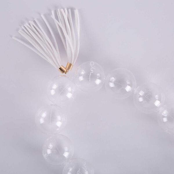 مسبحة ديكور من نورسين - شفاف