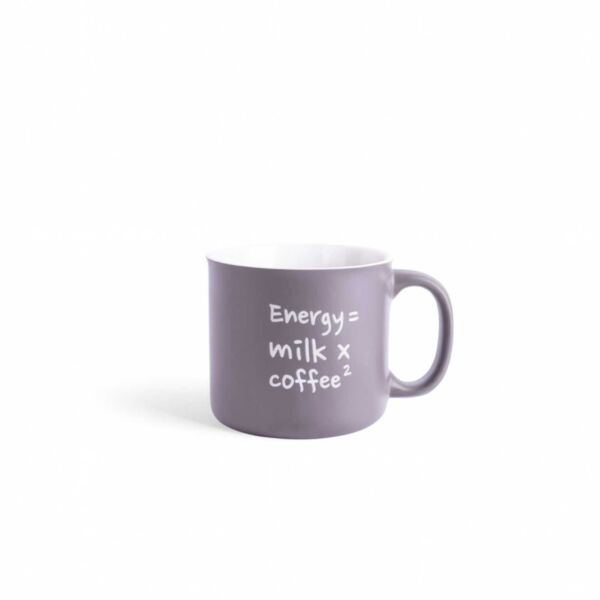 كوب قهوة من اورورا - بنفسجي وأبيض