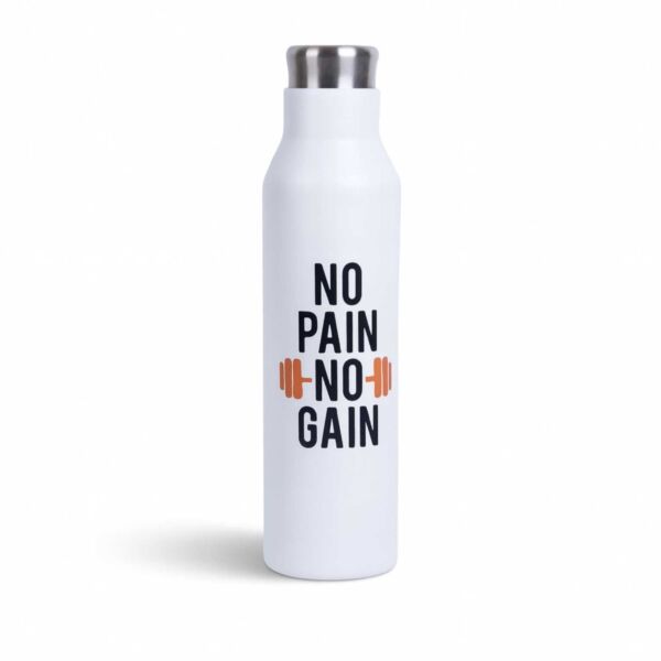 زجاجة حرارية 750 مل بعبارة من ماريلا - ابيض واسود