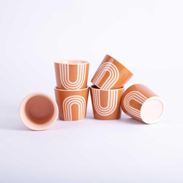 طقم اكواب من سيرافينا 6 قطع