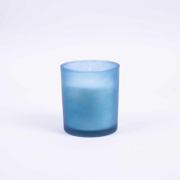 شمعة زجاجية معطرة برائحة الليمون والبرغموت 280 غرام