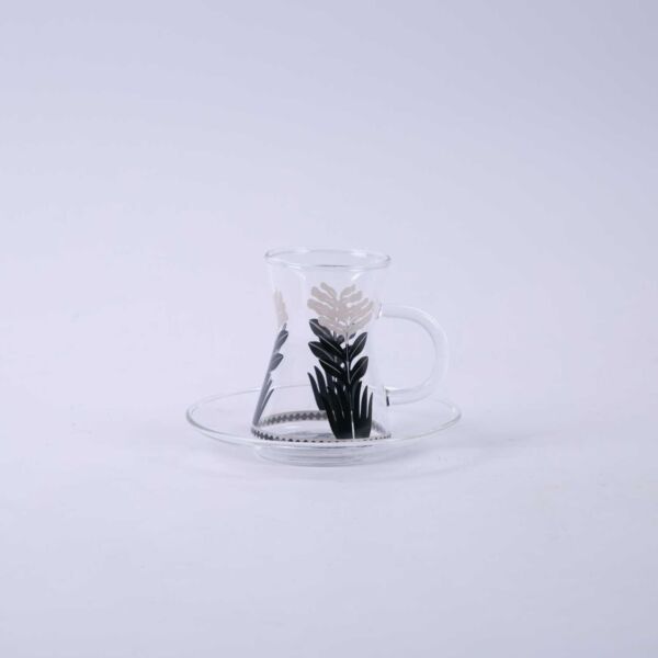 طقم كاسات شاي من أليثيا - 6 قطع - متعدد الالوان