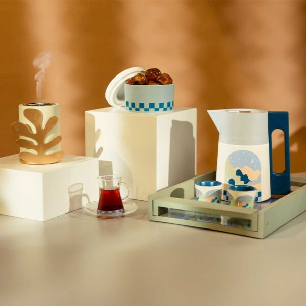 طقم كاسات شاي من آريات - 6 قطع