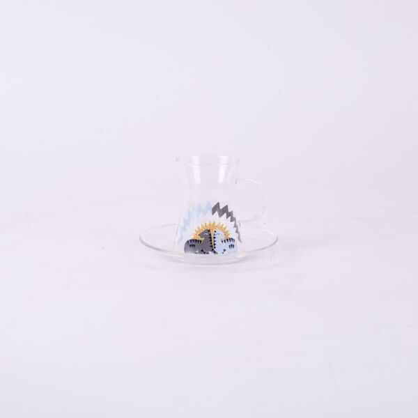 طقم كاسات شاي من آريا - 6 قطع