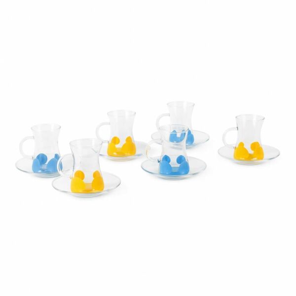 طقم كاسات شاي من أزيلا - 6 قطع