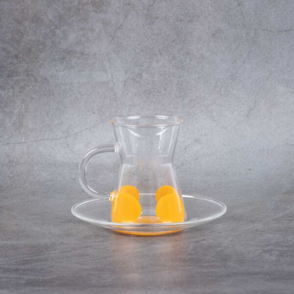 طقم كاسات شاي من أزيلا - 6 قطع