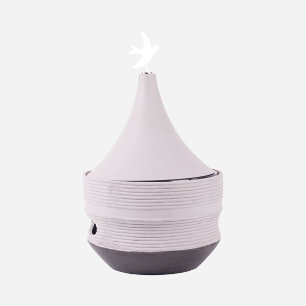 سخان طعام 3 لتر من اريا - رمادي