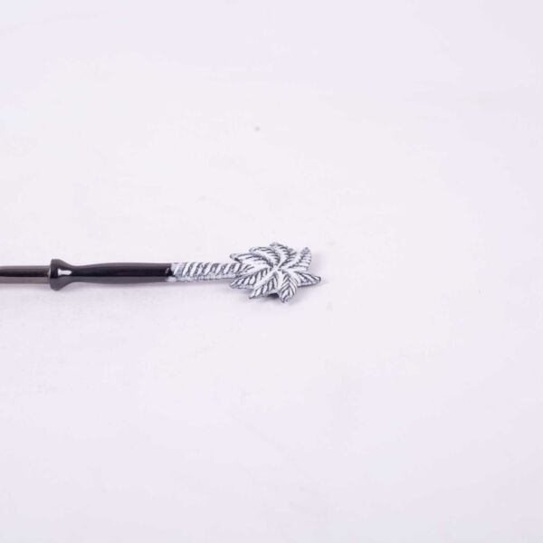 طقم شوك 4 قطع من رتيلة - اسود وفضي