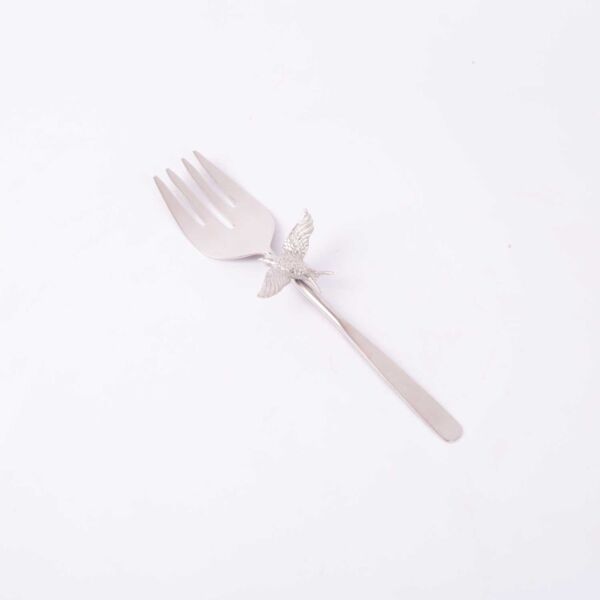 طقم تقديم السلطة من آريا - فضي