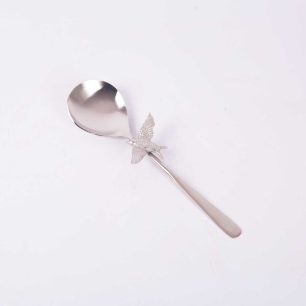 طقم تقديم السلطة من آريا - فضي