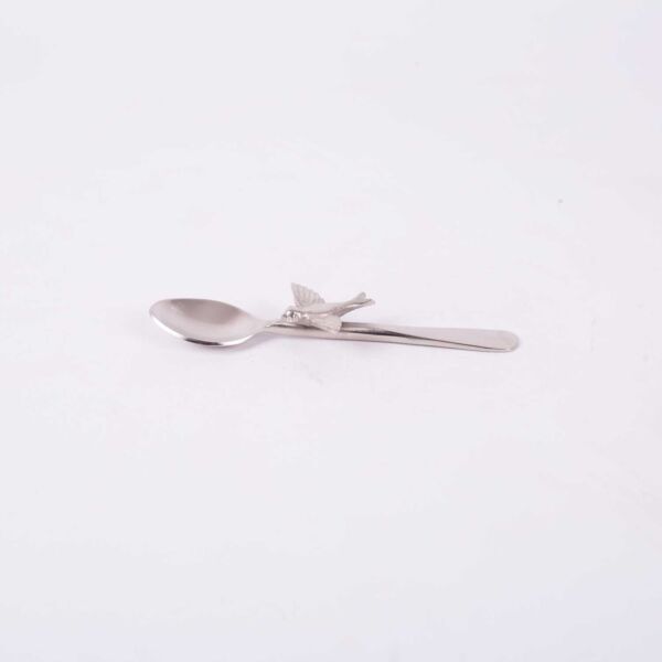 طقم ملاعق 4 قطع من آريا - فضي