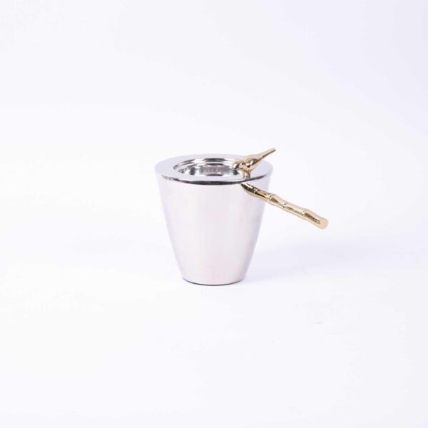 مبخرة معدنية من أليثيا - فضي وذهبي