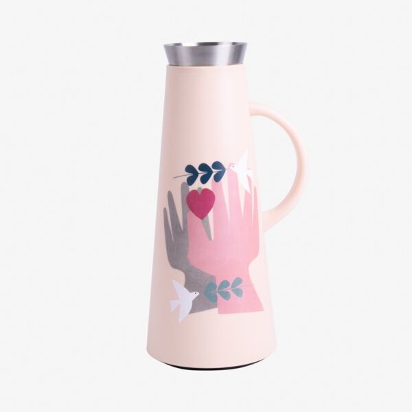 ترمس قهوة وشاي من بيلينا - بيج ومتعدد الالوان