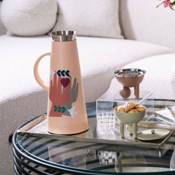 ترمس قهوة وشاي من بيلينا - بيج ومتعدد الالوان