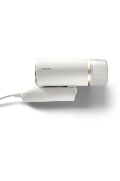 مكواة بخار يدوي فيليبس مع وضعي بخار رأسي وأفقي - ابيض