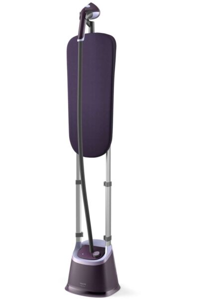 مكواة بخار عامود فيليبس قاعدة غير لاصقة - بنفسجي