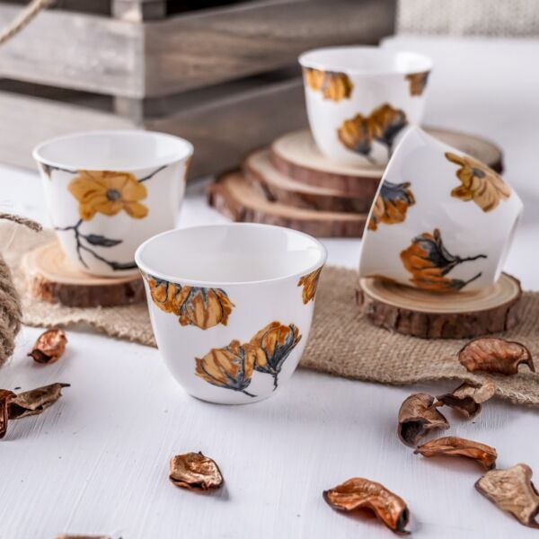 طقم فناجين قهوة سعودية رايون