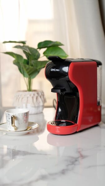 جي في سي برو آلة صنع القهوة كبسولات بجميع أنواعها 3في1