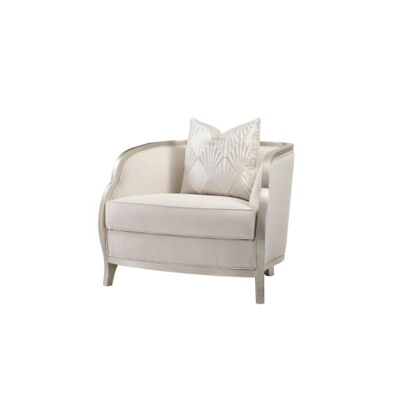 طقم كنب نيو كلاسيك 4 قطع مينسو - عاجي