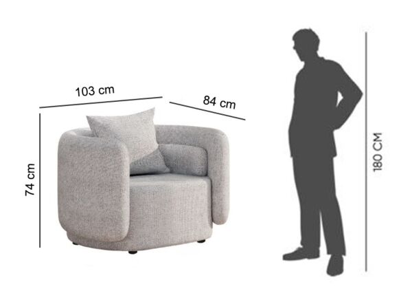 كنبة مفرد رابر