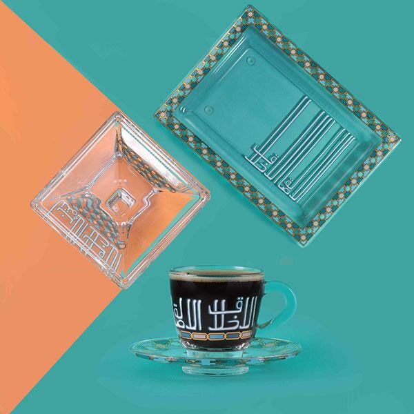 طقم فناجين قهوة تركية ل6 أشخاص أصالة