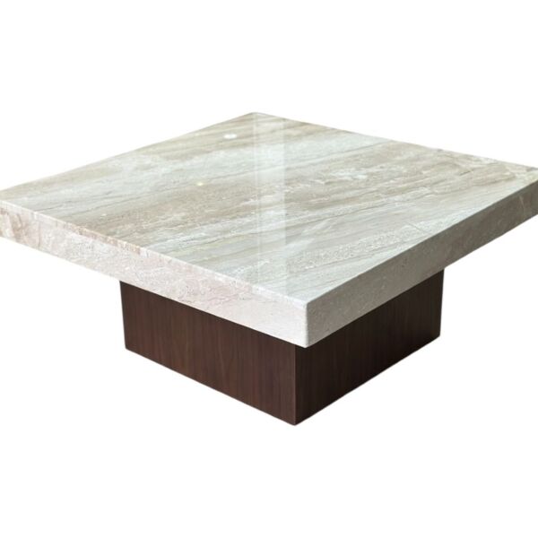 طاولة قهوة رخام دانو رويال - بيج