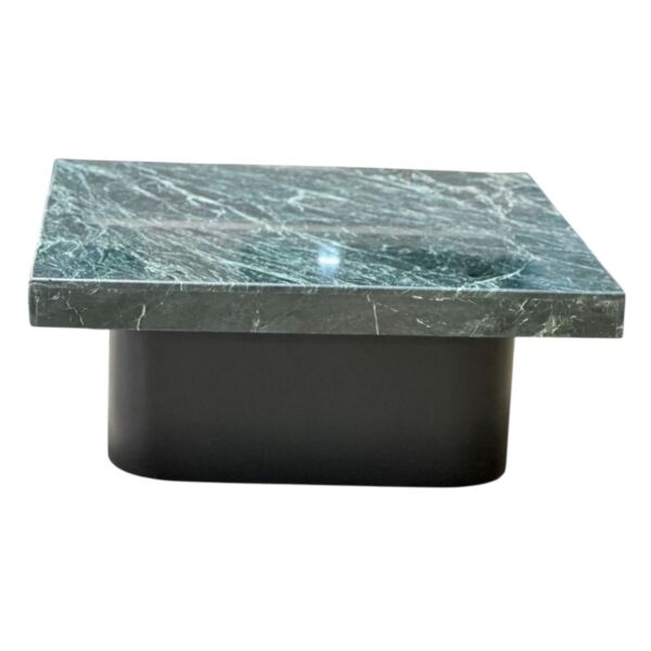 طاولة قهوة رخام كيتي - اخضر