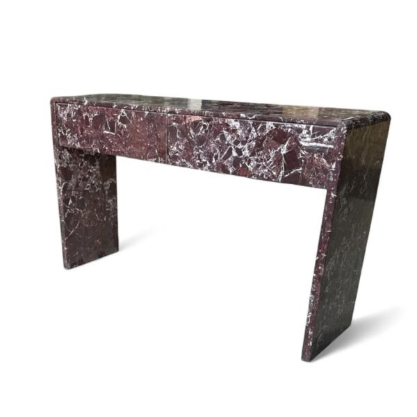 كونسول رخام ليفانتو طبيعي بأدراج