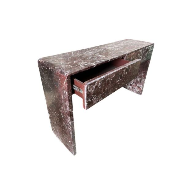 كونسول رخام ليفانتو طبيعي بأدراج