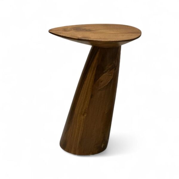 طاولة خدمة من الخشب - بني