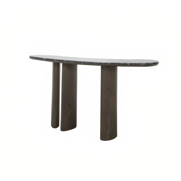 كونسول رخام باولا - بني واخضر