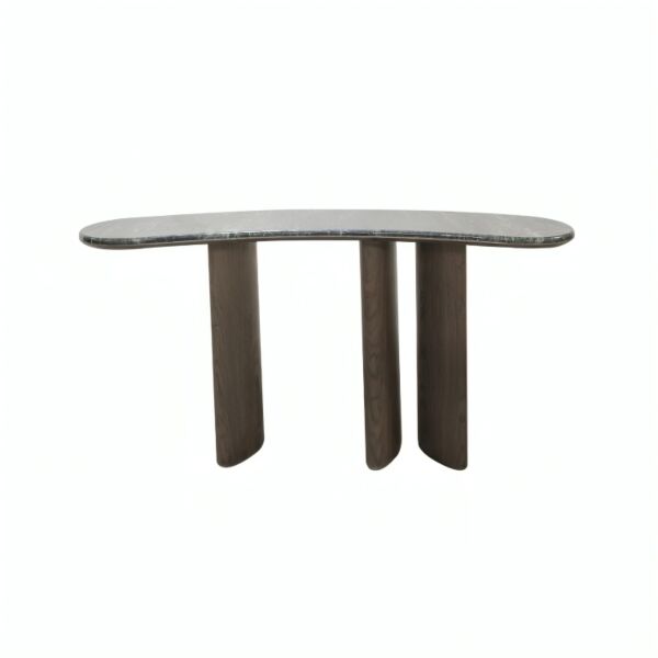 كونسول رخام باولا - بني واخضر