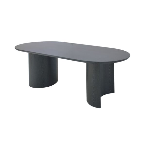 طاولة طعام شيتو 8 اشخاص - اسود