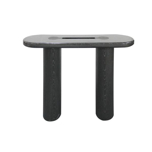 كونسول ميناي رخام - اسود