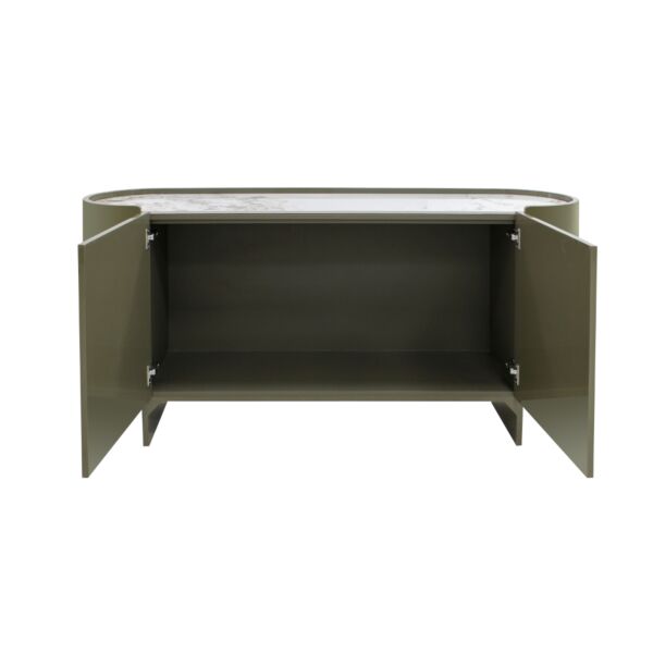 طاولة بوفيه ارجينا - اخضر ومتعدد الالوان