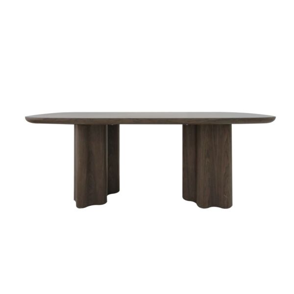 طاولة طعام ميليسا 6 أشخاص - بني