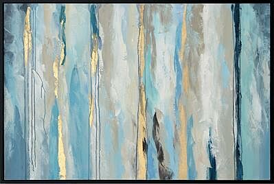 لوحة سكاي بلوز مرسومة يدوياً