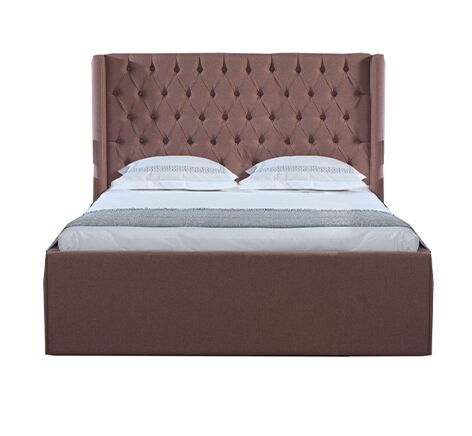  سرير مفرد ونص بونيكا 200 × 160 سم - زهري