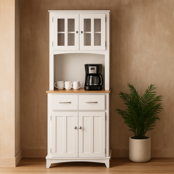 ركن قهوة شيمير - ابيض