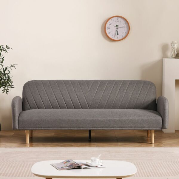 كنبة سرير ميرال - رمادي فاتح