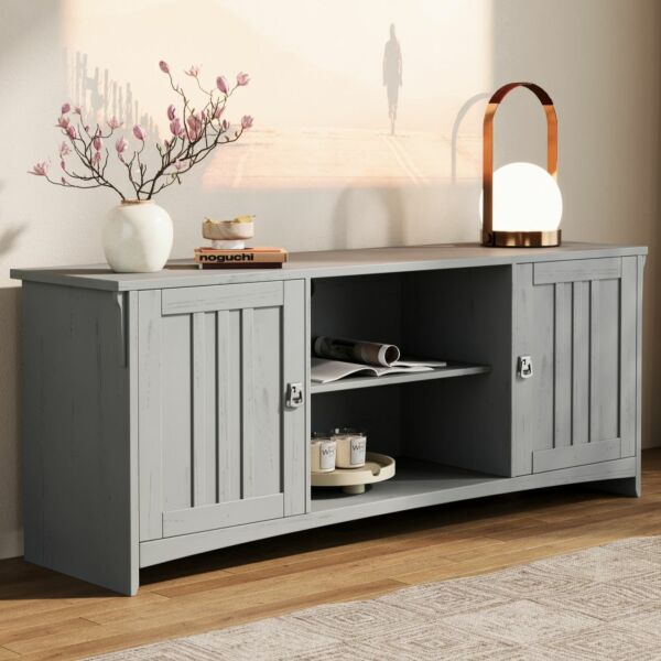 طاولة تلفزيون جينو - رمادي