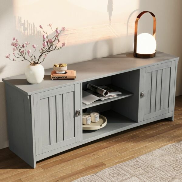 طاولة تلفزيون جينو - رمادي