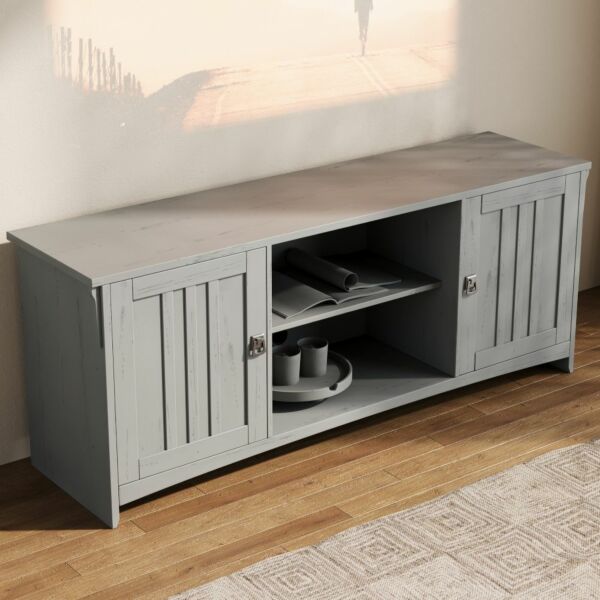 طاولة تلفزيون جينو - رمادي