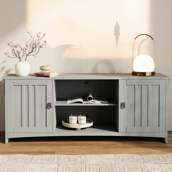 طاولة تلفزيون جينو - رمادي