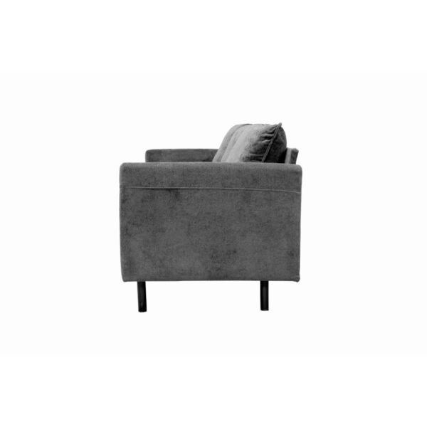 كنبة روبينا - 3 مقاعد 180 سم - رمادي غامق