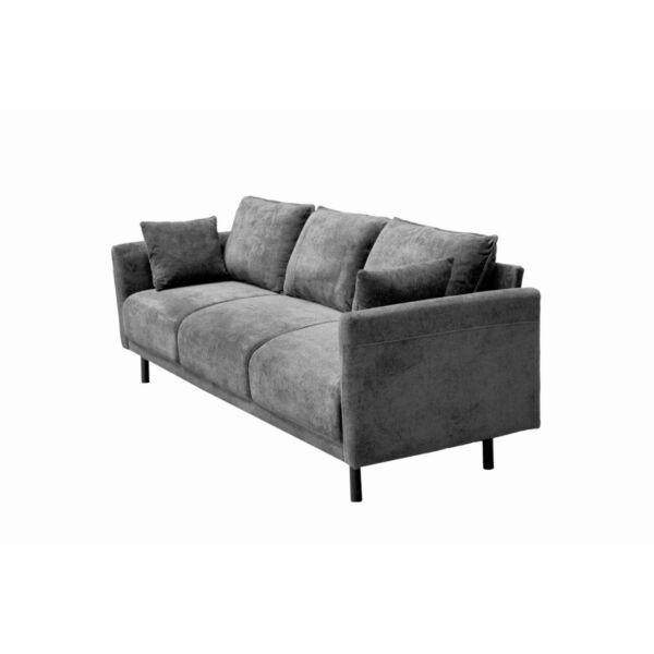 كنبة روبينا - 4 مقاعد 220 سم - رمادي غامق